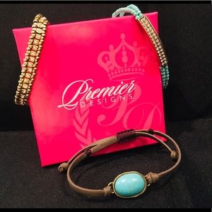 Premier Design - Set of 3 Bracelets